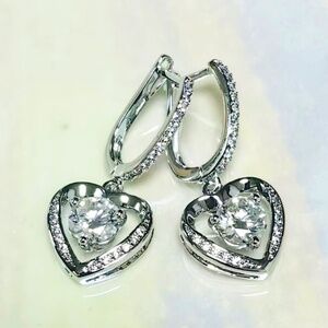 Stunning Moissanite Earrings